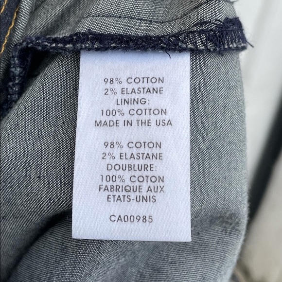 Nanette Lepore size 6, denim M. Blue Plunging dress - Crisscross back. Like new - Picture 4 of 7